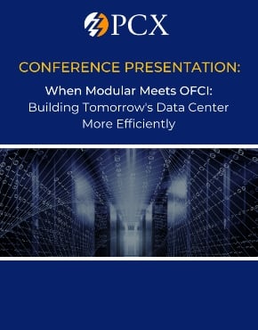 When Modular Meets OFCI: Building Tomorrow's Data Center More Efficiently